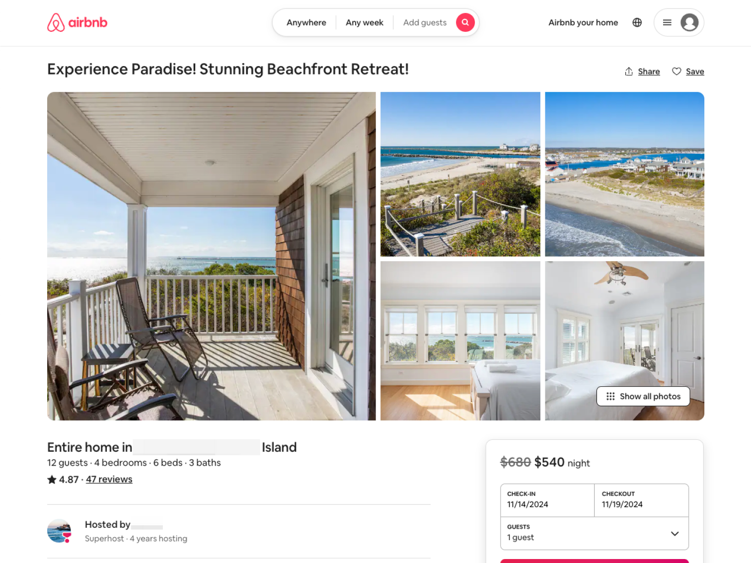 Airbnb Scraper API - Free Trial image.