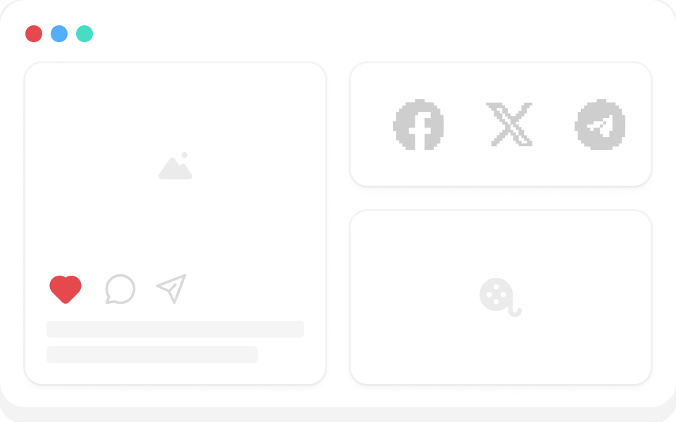 API de raspador de mídia social para insights