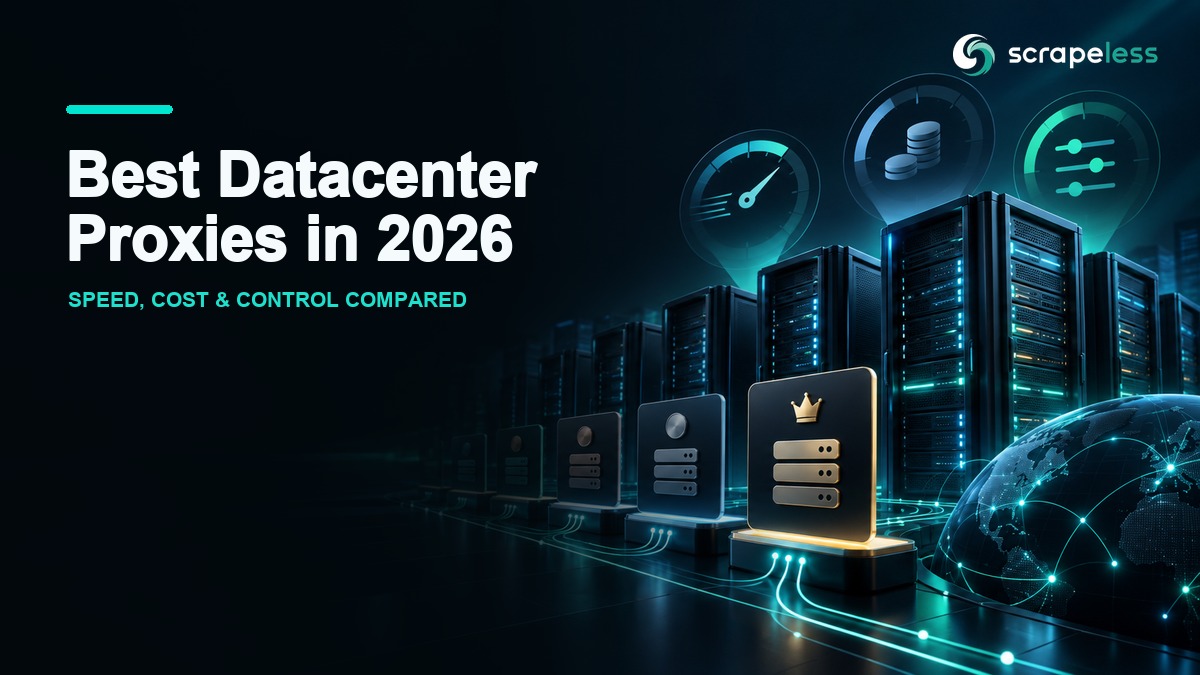 Best datacenter proxies in 2026 compared for speed cost and control