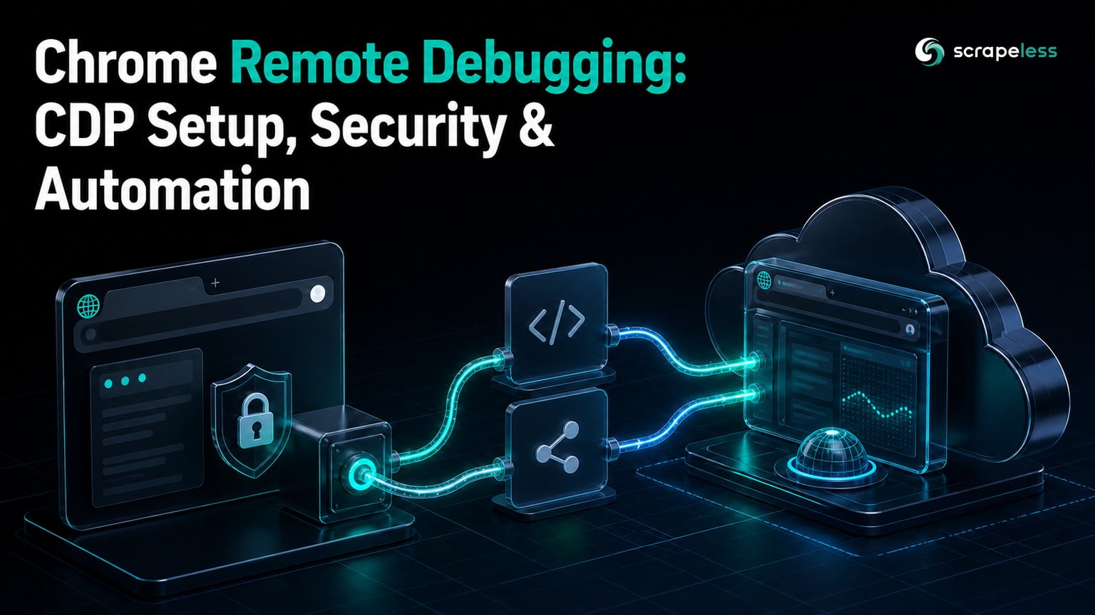 Secure Chrome remote debugging with CDP, Puppeteer, and Playwright