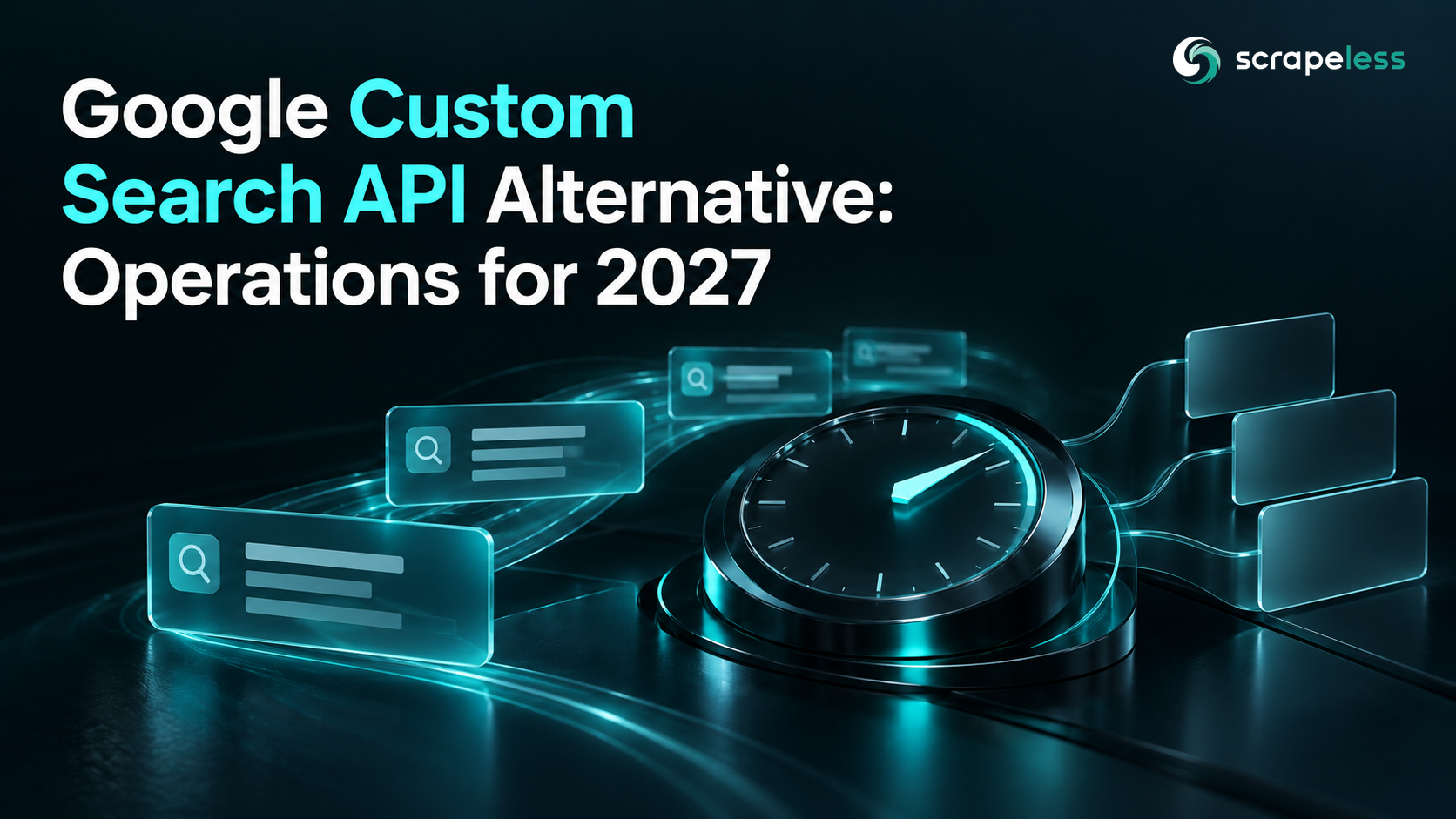 Google カスタム検索 API の代替案:検索ワークフローコンポーネントで示す 2027 年向けオペレーション