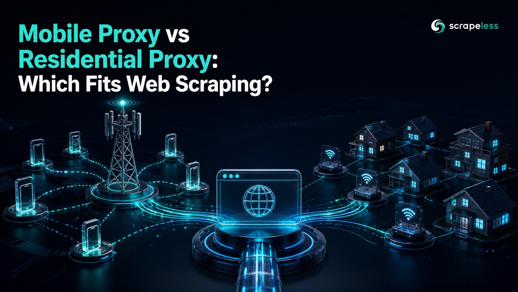 Mobile and residential proxy routes compared for web scraping