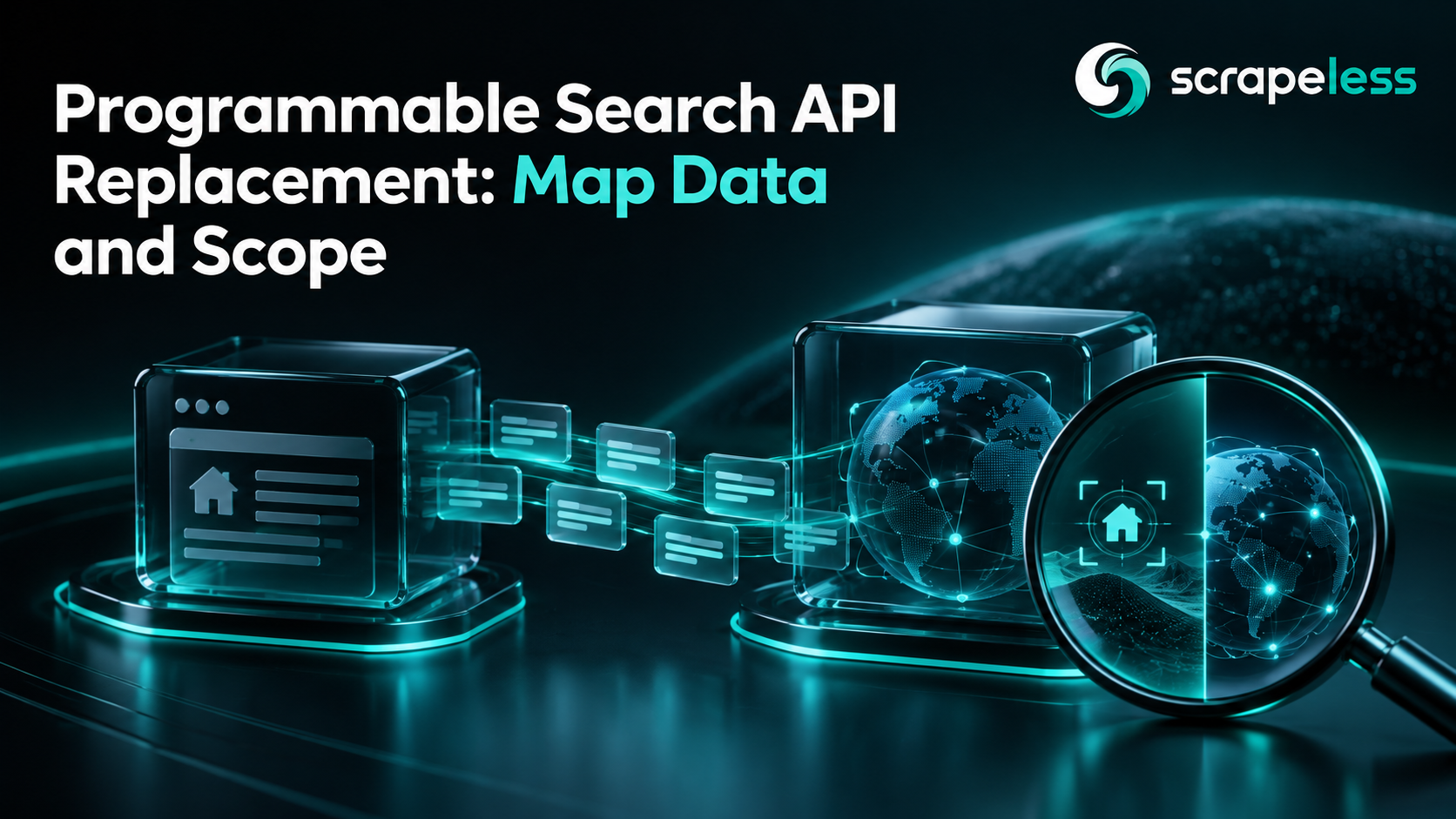 Reemplazo de la API de Búsqueda Programable: Datos de Mapa y Alcance ilustrados con datos de búsqueda estructurados