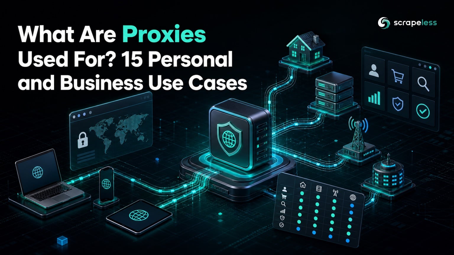 What Are Proxies Used For? 15 Personal and Business Use Cases